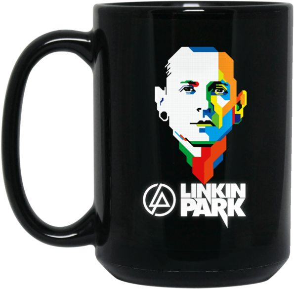 Linkin Park Rip Chester Bennington Mug Coffee Mug Tea - Linkin Park (600x600), Png Download