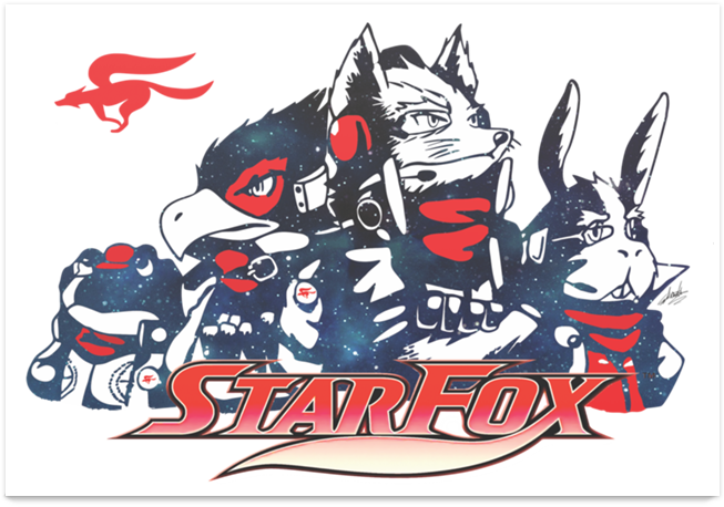 Poster Starfox Zero De Edward The Cat's Studiona - Star Fox Zero (800x800), Png Download