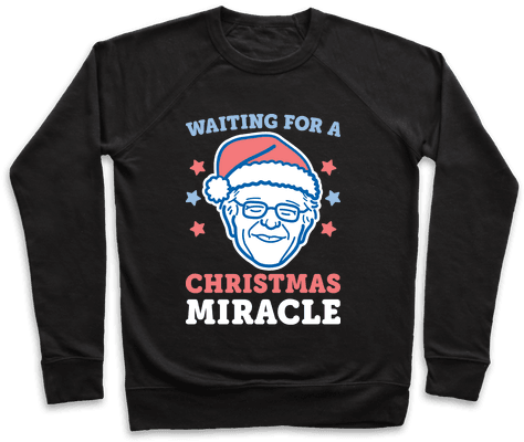 Waiting For A Christmas Miracle Bernie Sanders - Get Psyched For Psychology (484x484), Png Download