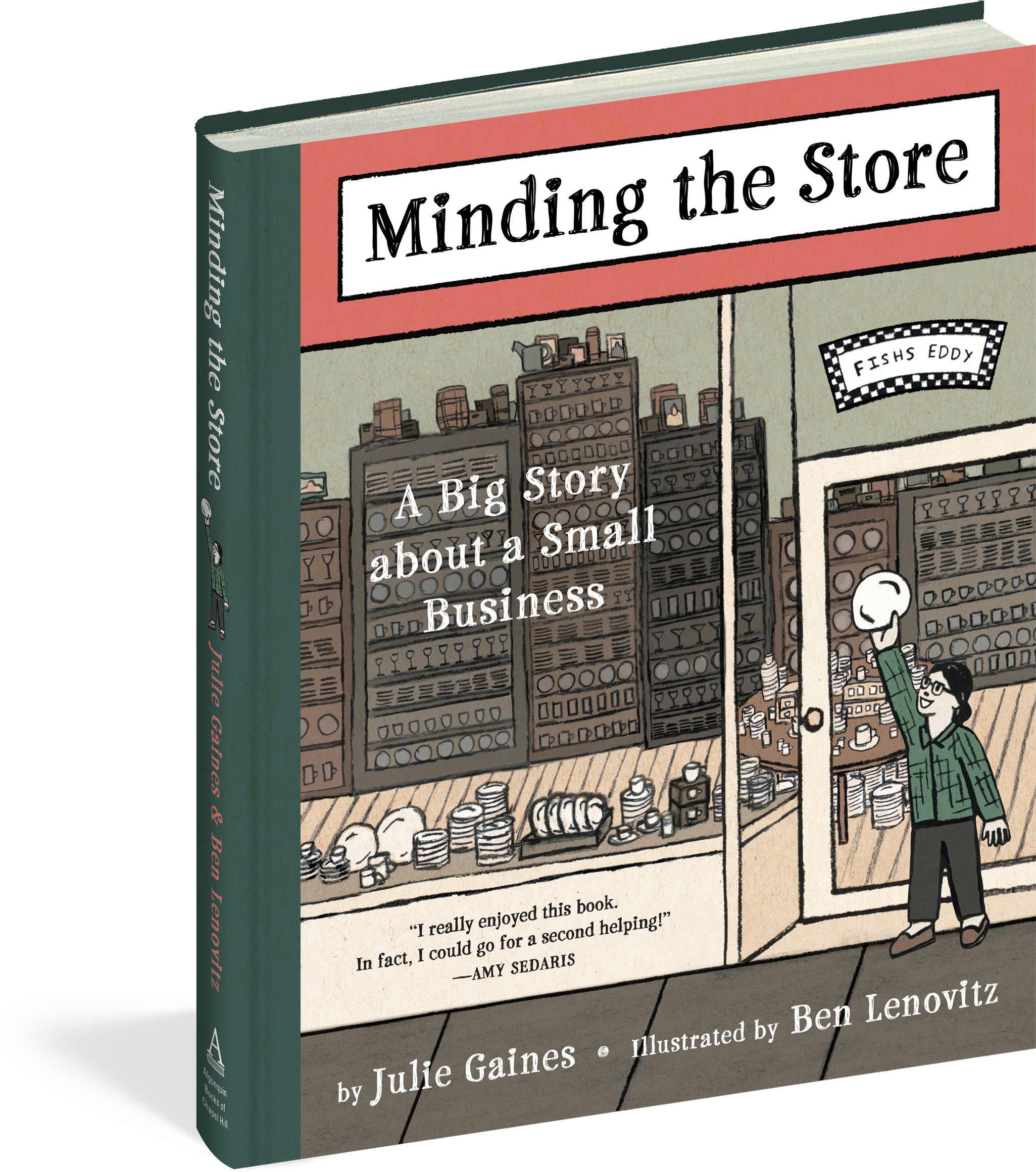 Cover - Minding The Store: A Big Story About A Small Business (2175x2400), Png Download