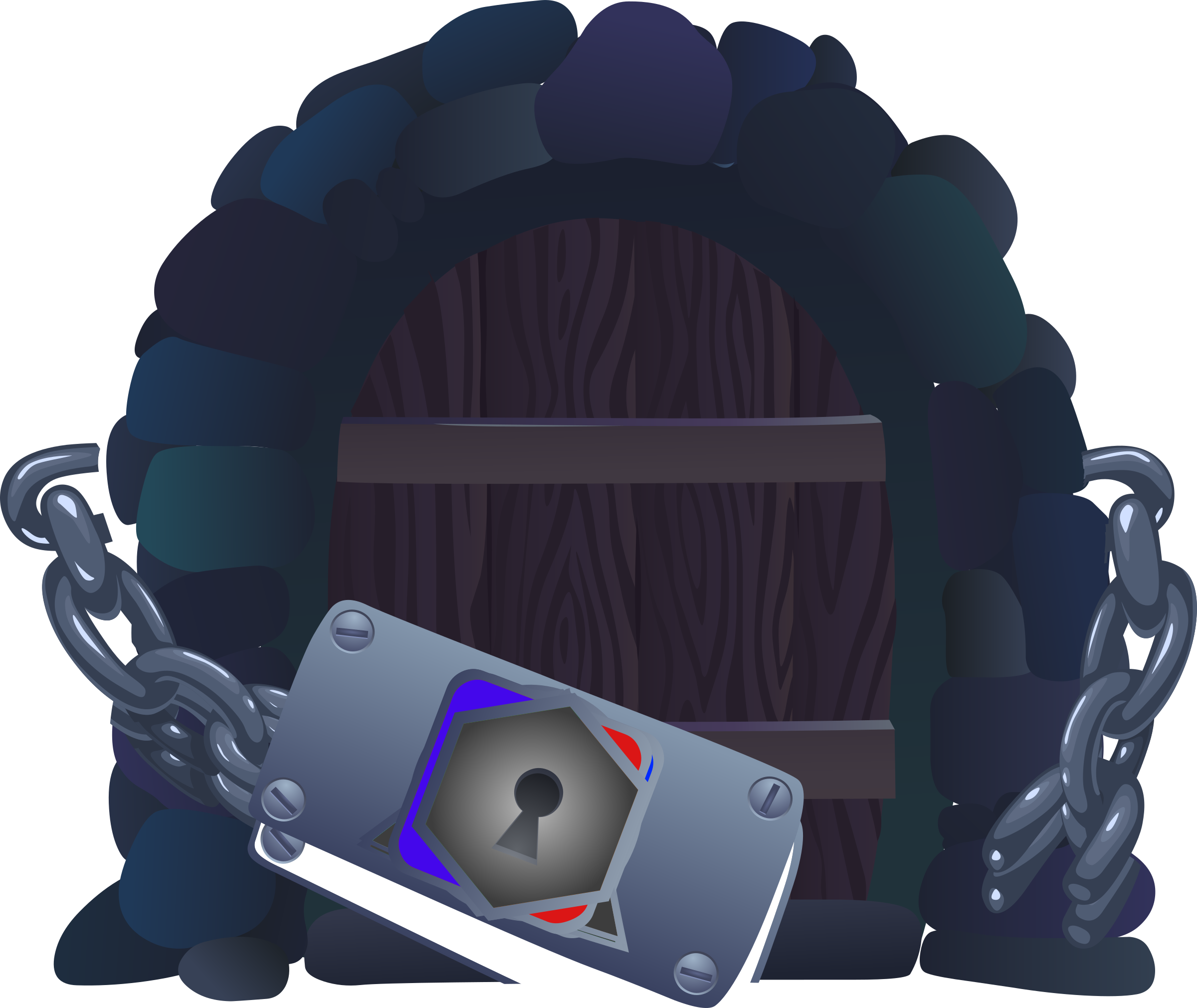 Big Image - Door (2400x2021), Png Download