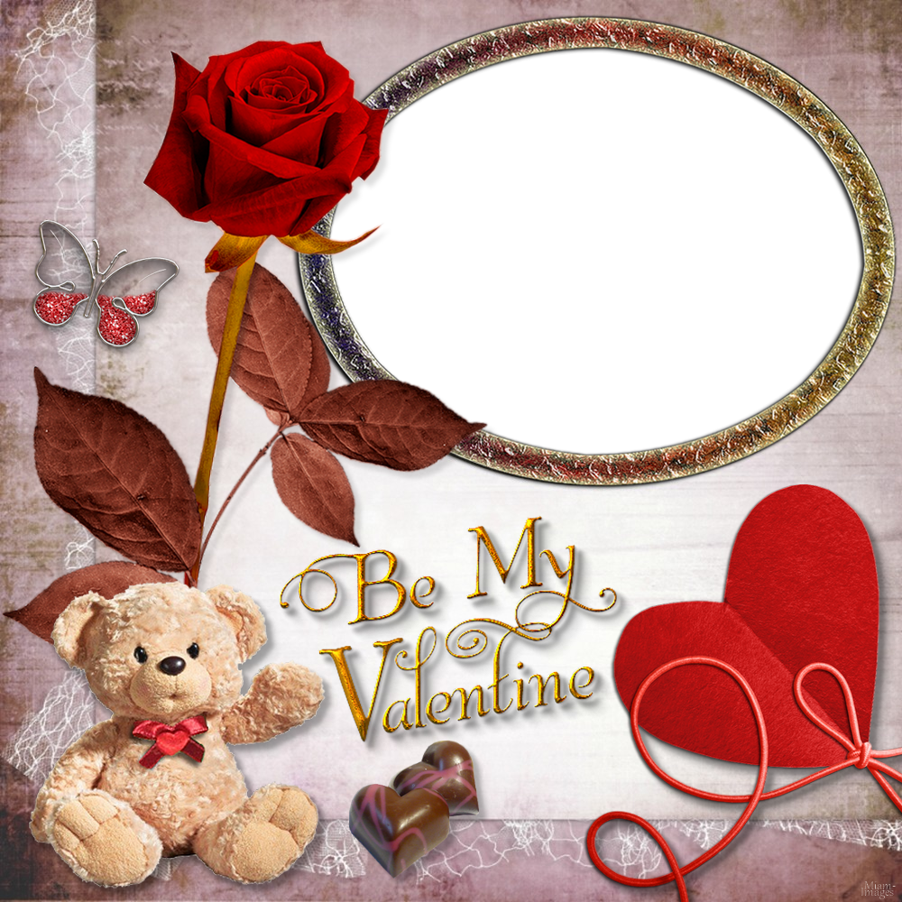 Cadre Png Saint Valentin - Valentine's Day (600x600), Png Download