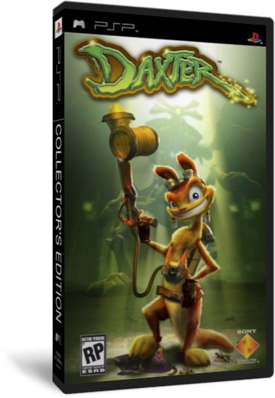 Daxter Psp (390x565), Png Download