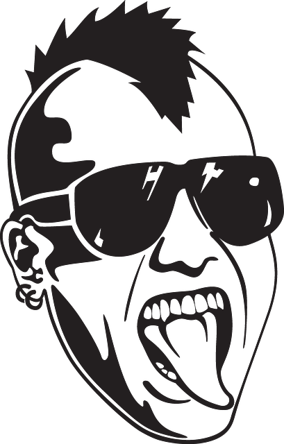Punker - Punk Clip Art (409x640), Png Download