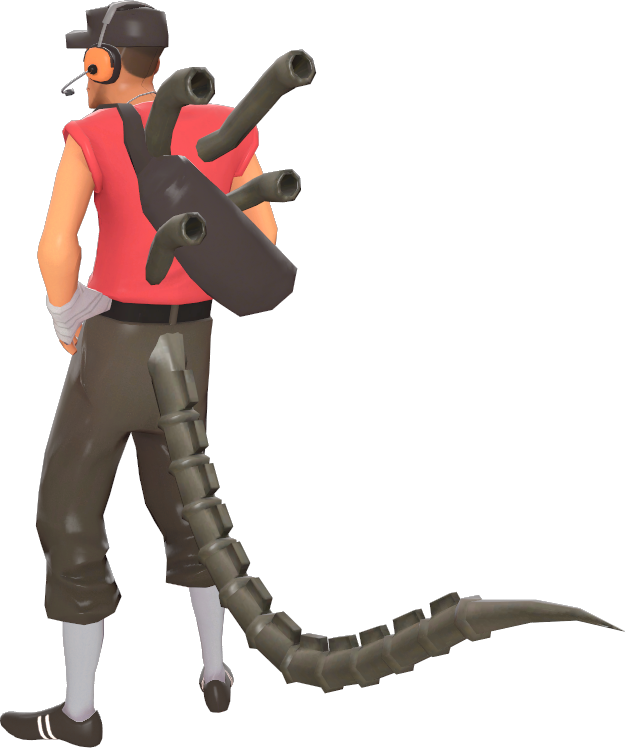 Biomech Backpack (626x748), Png Download