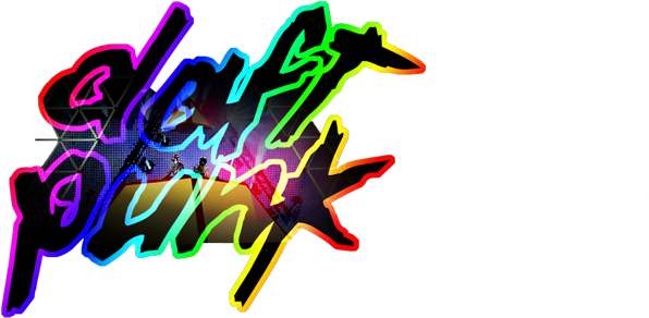 Daft Punk Music Fanart Fanart - Daft Punk Logo Png (800x310), Png Download