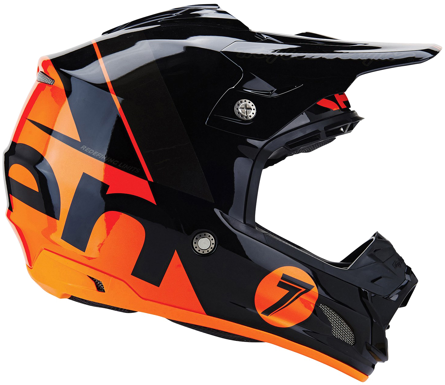 Motocross Helmet Png File - Cascos Troy Lee Motocross (1600x1395), Png Download