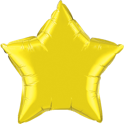 Baby Blue Star Balloons (500x500), Png Download