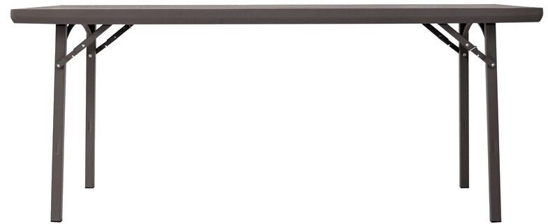 Folding Table Png Free Download - שולחן מלבני מתקפל לאירועים (800x799), Png Download