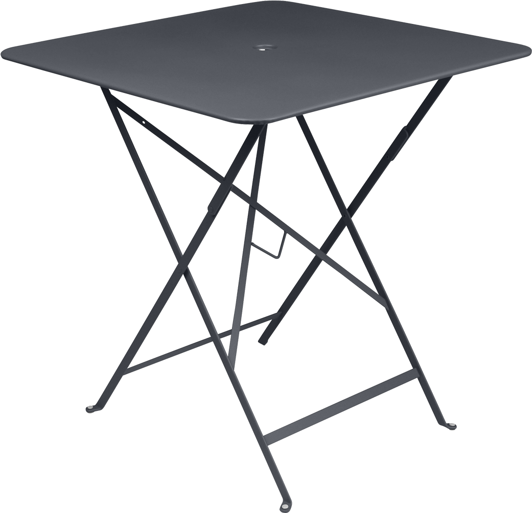 Fermob Bistro Folding Table 0244 - Bistro Folding Table 71x71cm - Cedar Green/lacquered (1100x1100), Png Download
