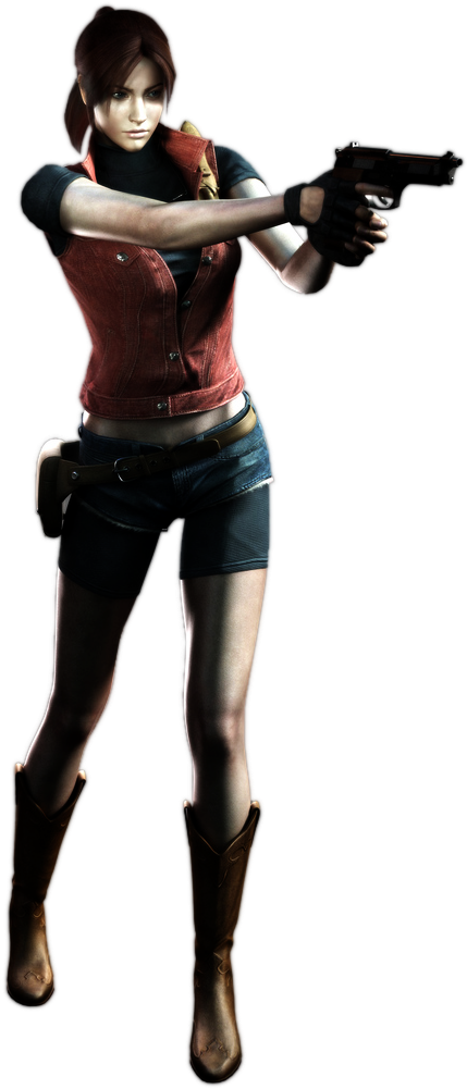 Claire Redfield - Claire Redfield Resident Evil Darkside Chronicles (500x1024), Png Download