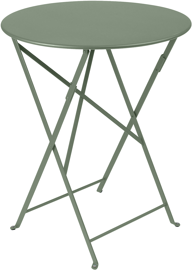 Fermob Bistro Round Folding Table 0245 - Fermob Bistro Round Folding Table (1100x1100), Png Download