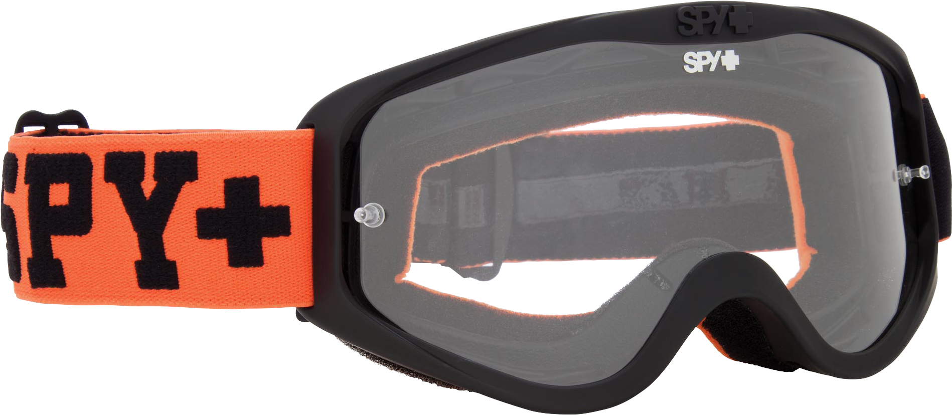 Cadet Mx Goggle - Spy Cadet Mx Ski Goggles Jersey Orange - Clear W/ Post (2000x1200), Png Download