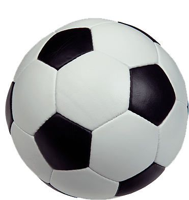 Classic Split Leather Playing Ball - Leather Football (450x439), Png Download