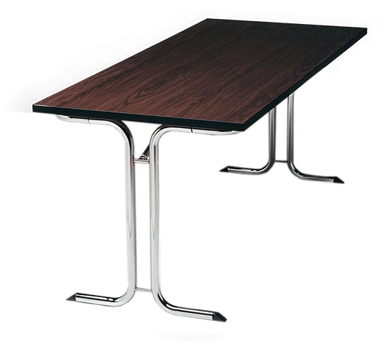 Deluxe, Folding Table, Movable, Modern, Easy, Storage - Folding Table (643x482), Png Download