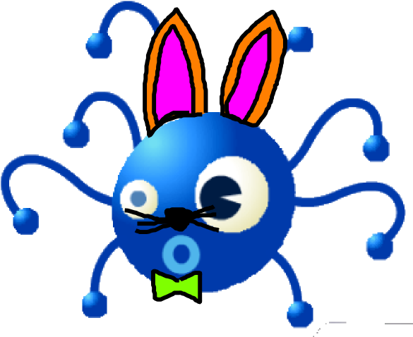 Baby Einstein Clipart For Your App - Friendly Bacteria (600x493), Png Download