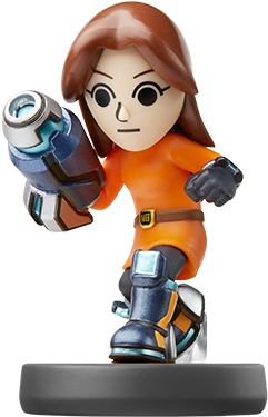 Super Smash Bros - Smash Bros Mii (500x537), Png Download