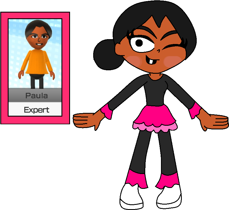 Wii U Mii Imaginings Paula By Arrienne408-d9yvh41 - Nintendo Mii Wii (823x745), Png Download