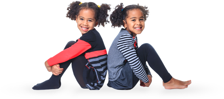 Administered By The United Way Of Connecticut And Supported - African American Twin Toddler Girl (773x356), Png Download