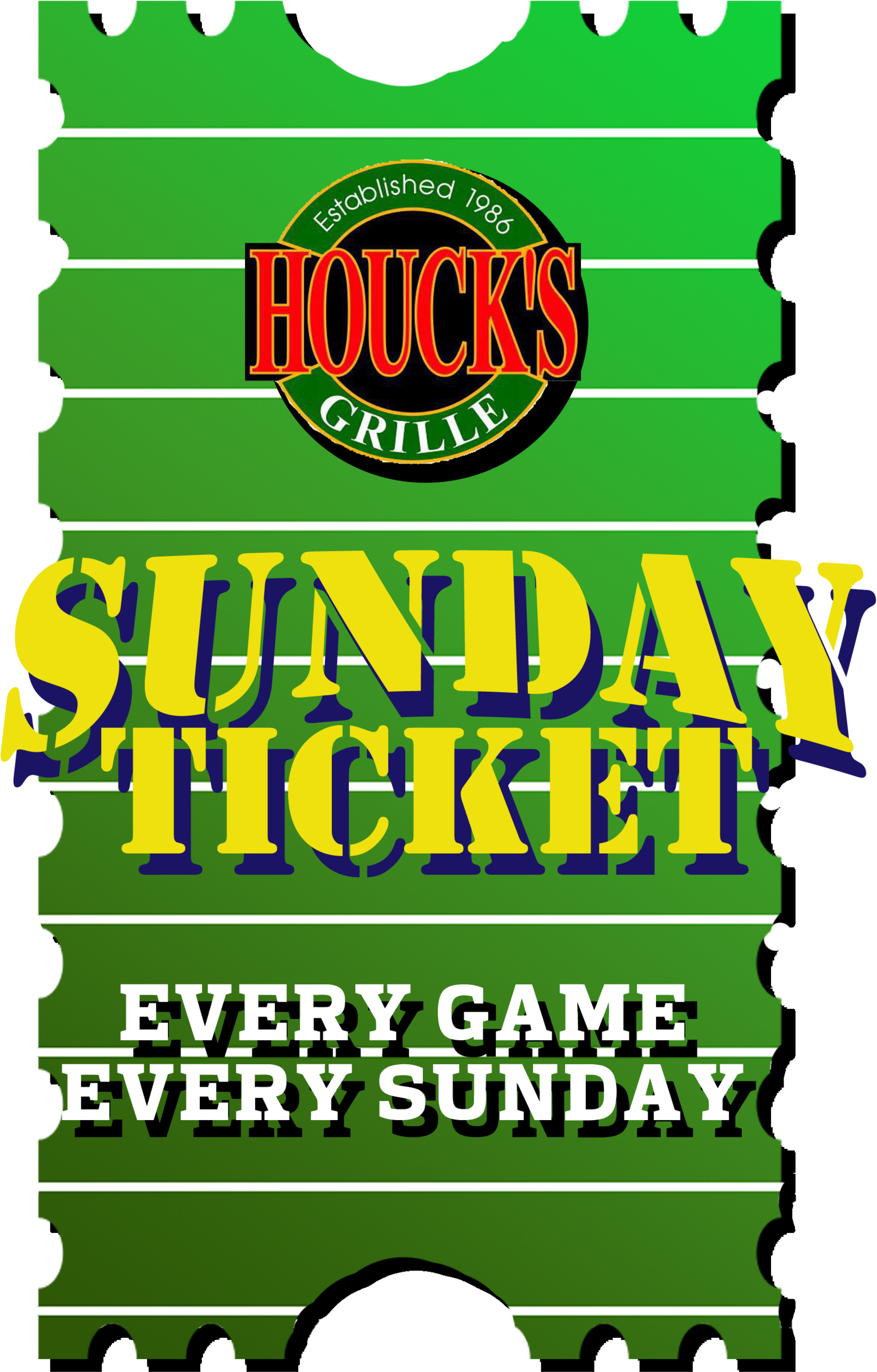 Nfl Sunday Ticket (2500x3235), Png Download
