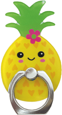 Picture Of Pineapple Phone Ring - Mobile Phone (415x415), Png Download