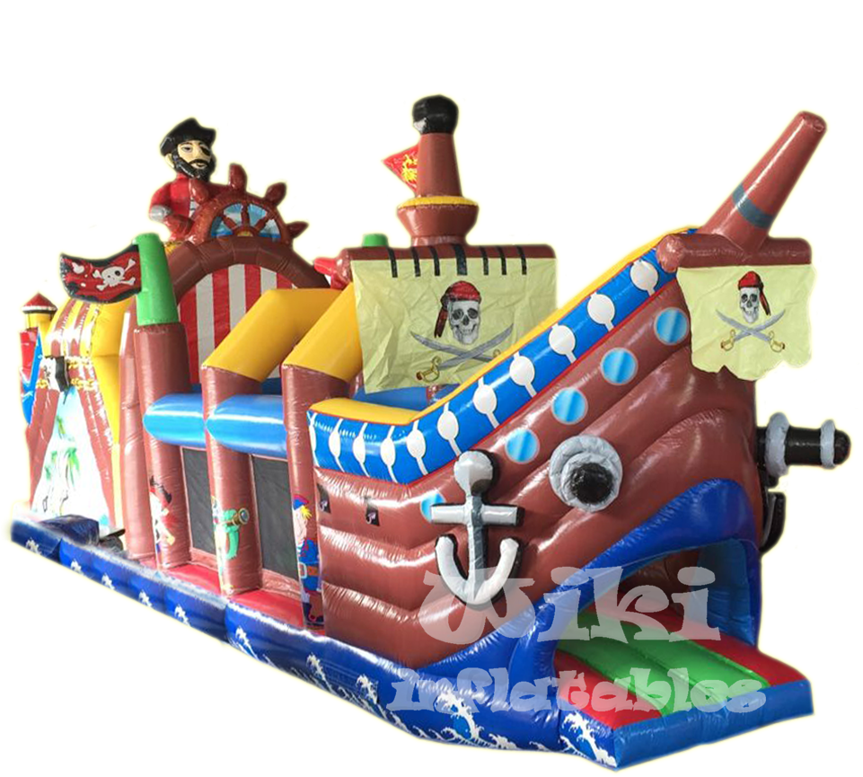 Pirate Boat Run - Inflatable (960x960), Png Download