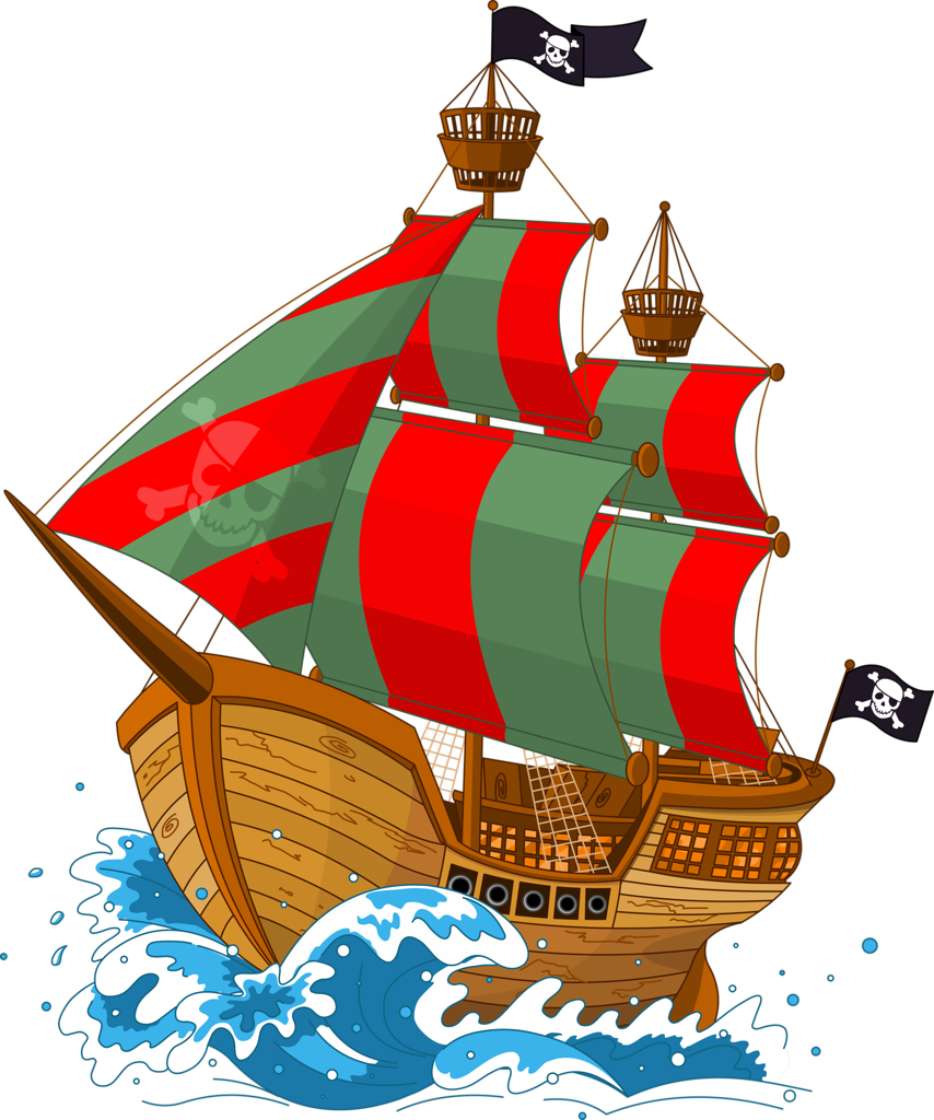 Фото, Автор Soloveika На Яндекс - Pirate Ship Vector (854x1024), Png Download