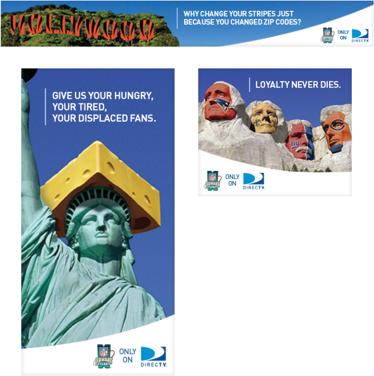 Directv Sundayticket Bannerads 2 (906x896), Png Download