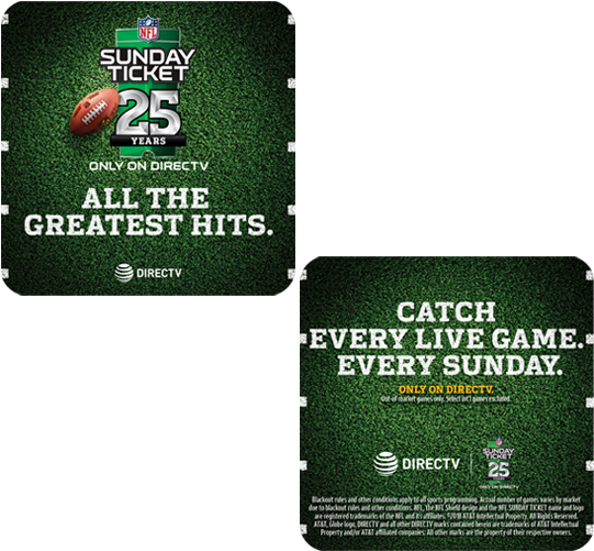 Nfl Sunday Ticket (580x540), Png Download