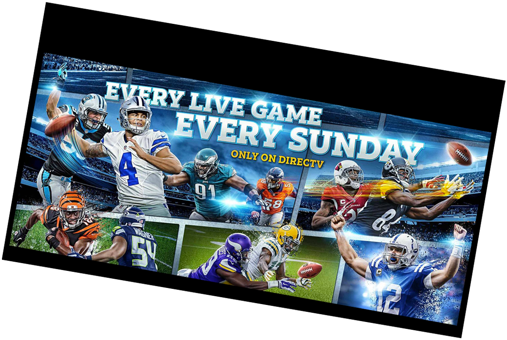 Nfl Sunday Ticket (1090x803), Png Download