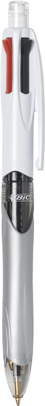 Product Image - Bic 4 Color Pen With Pencil (850x850), Png Download