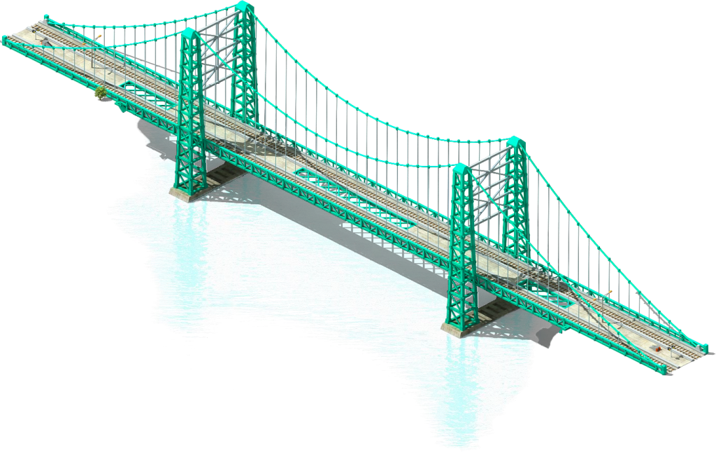 Bridge Vector Free Png Download Image - Bridge (1024x646), Png Download