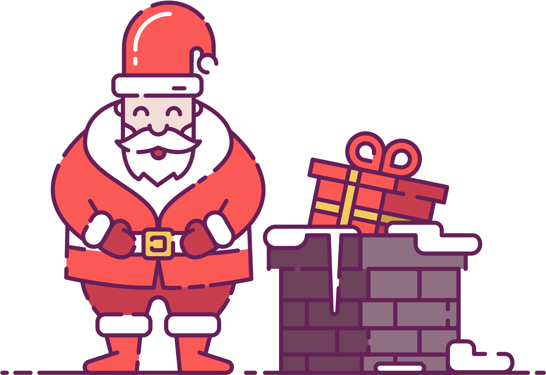Png Svg - Santa Claus (1920x1280), Png Download