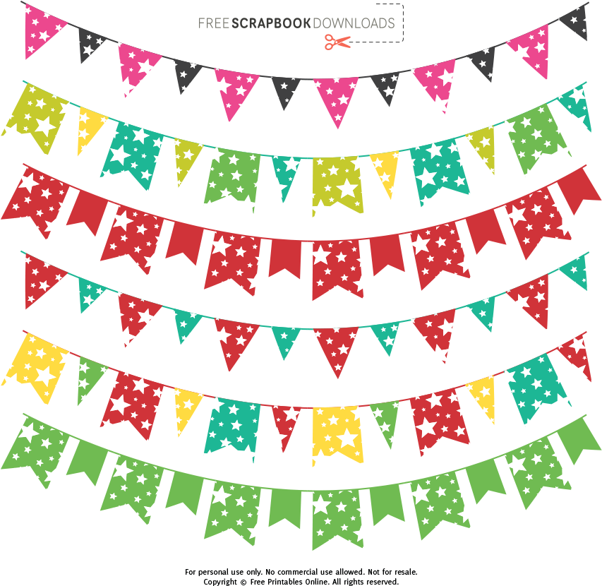 Free Digital Scrapbooking Banners - Scrapbook Embellishments Free Download (865x865), Png Download