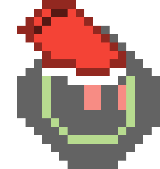 Starbound Player Model Head Santa Hat - Terraria Zombies (1161x1161), Png Download