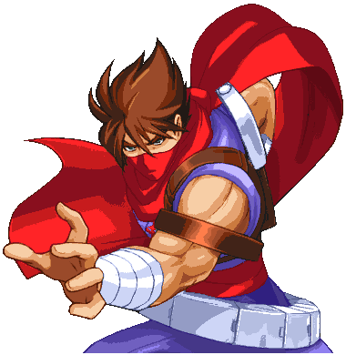 Project X Zone 2 Strider Hiryu V2 By Guyarmando-da3fht8 - Strider Hiryu Project X Zone (380x390), Png Download