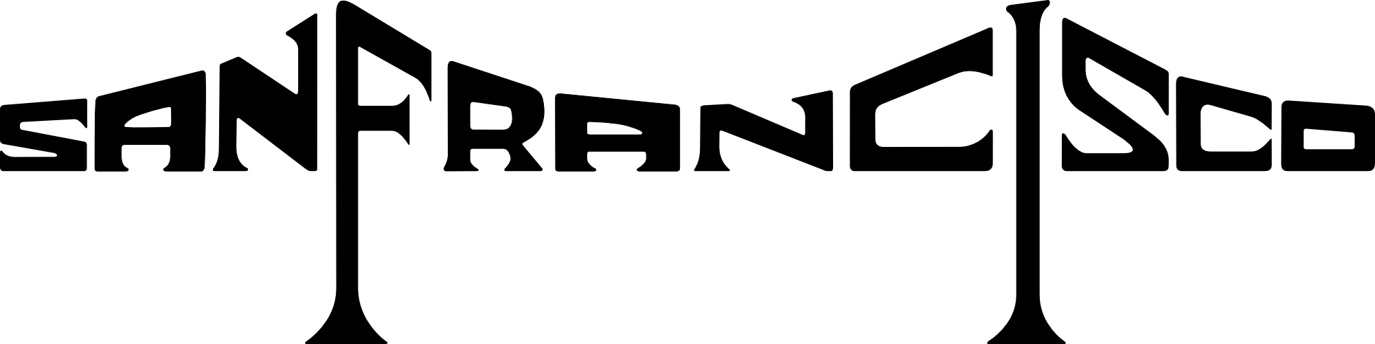 Sf Bridge Logo - International Christian Church Logo (2002x501), Png Download