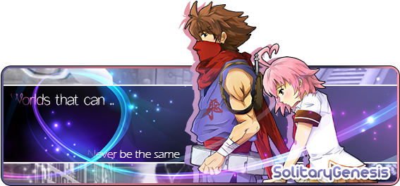 Strider Hiryu And Heart Aino (570x270), Png Download