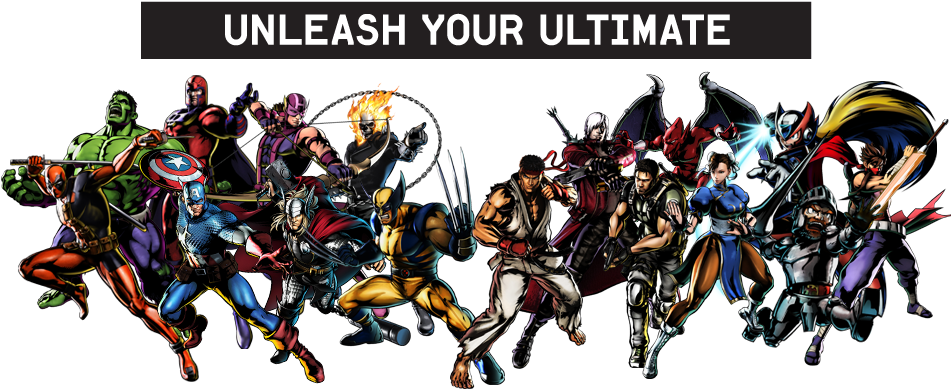 Trailer Oficiales De Strider Hiryu, Firebrand, Ghost - Marvel Vs Capcom Png (950x500), Png Download