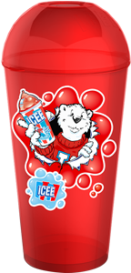 Reuse, Reproduce, Publish, License, Create Derivative - 50th Anniversary Icee Cup (343x379), Png Download