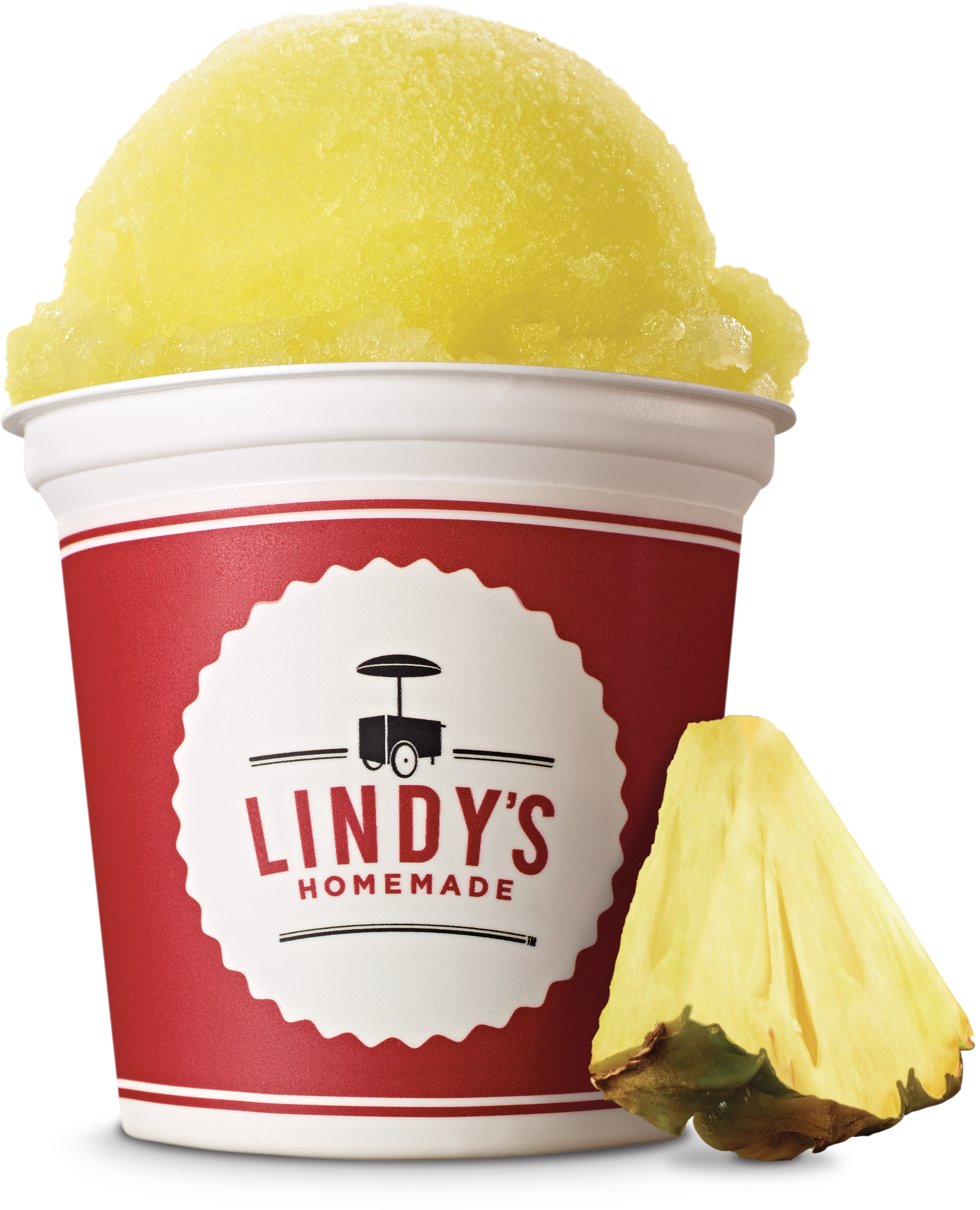 Pineapple - Lindys Italian Ice, Tropical Combo - 6 Pack, 6 Fl Oz (3000x3000), Png Download