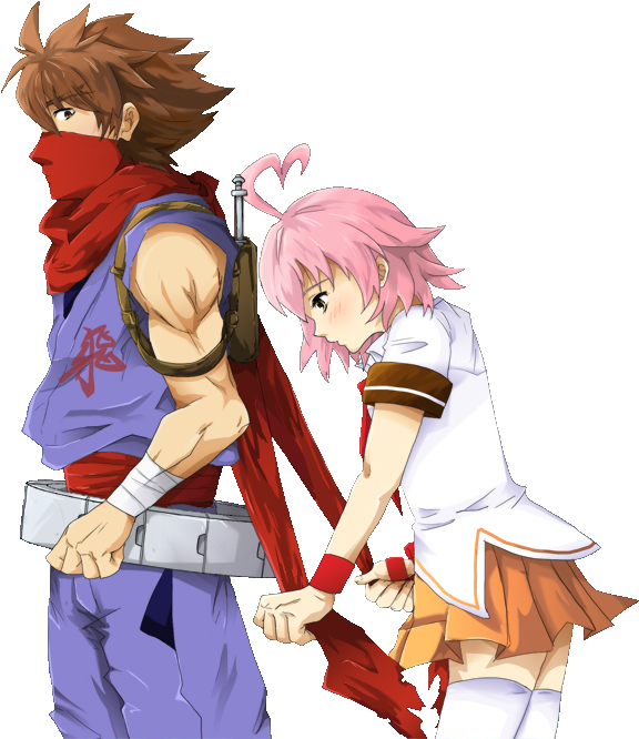 What's Up With This I Keep Seeing This Everywhere - Strider Hiryu Heart Aino (623x686), Png Download