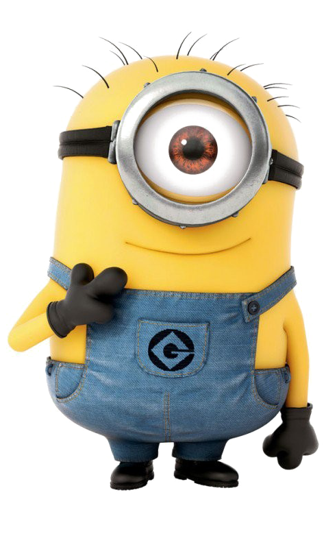 Single Minion Transparent Image - Minions Good Morning Sunday (520x840), Png Download