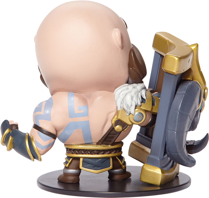 Braum Figure - Braum Lol Figure (1000x916), Png Download