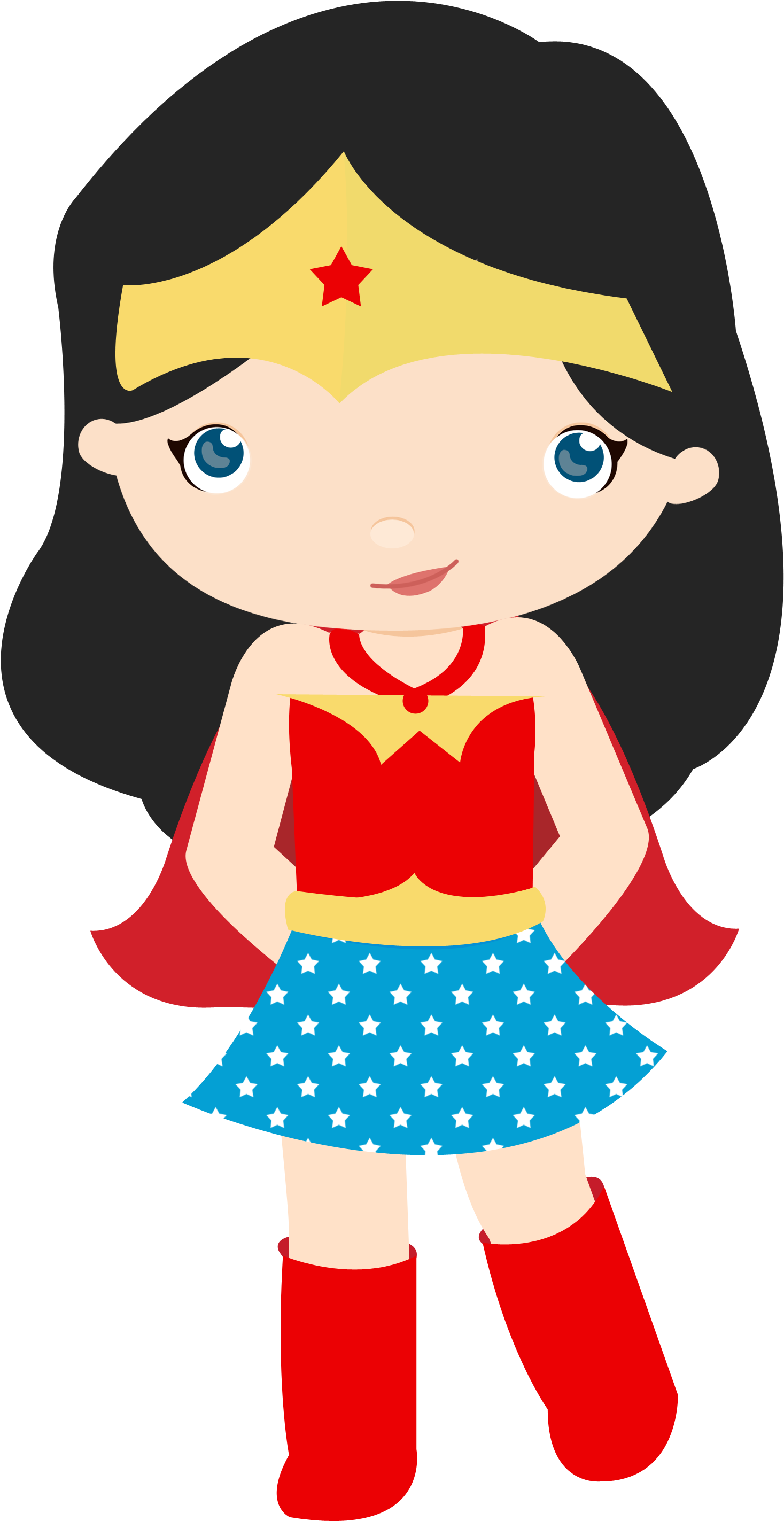 Aventuras De Una Super Mama Wonder Woman Cake, Wonder - Edible Dc Superhero Girl Cupcake Toppers (2016x2998), Png Download