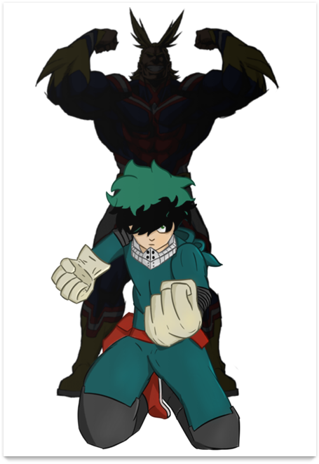 Poster Midoriya Izuku De Luh Rodriguesna - Midoriya Do Anime Boku No Hero (800x800), Png Download