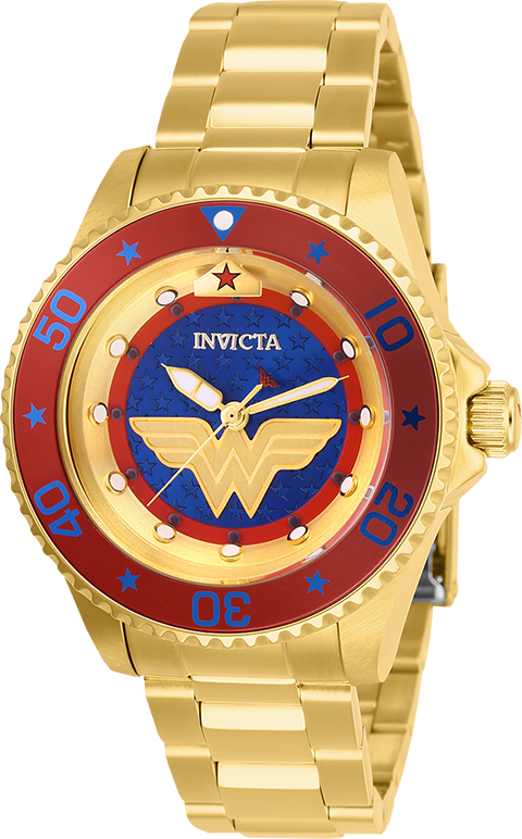 Wonder Woman Watch - Invicta Dc Wonder Woman (480x772), Png Download