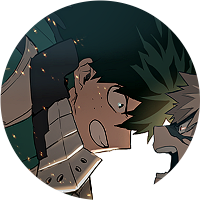 ⋆「matching Icons Of Midoriya Izuku And Bakugo Katsuki - Cartoon (410x410), Png Download