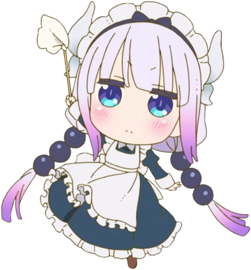 2 - Kanna From Kobayashi San Chi No Maid Dragon (500x539), Png Download