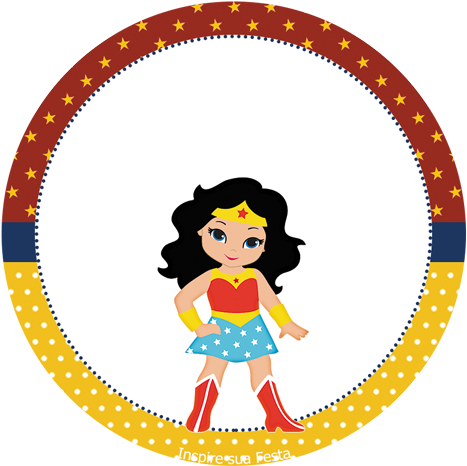 Wonder Woman Chibi - Big Sister/i'm Going (500x500), Png Download